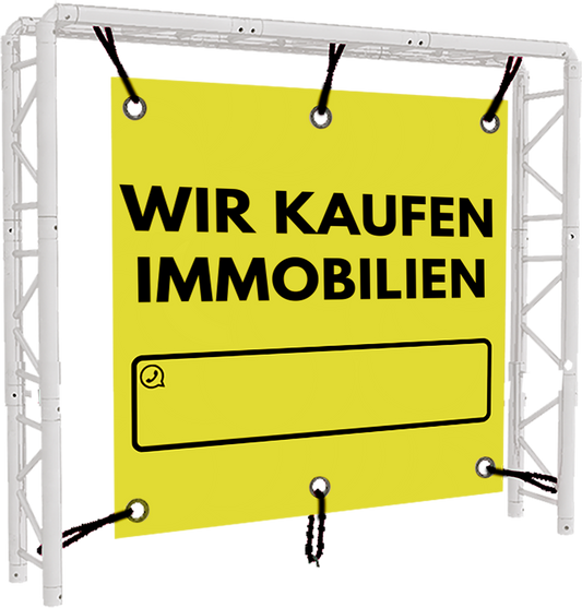 DEALBANNER - Wir kaufen Immobilien - 180x180cm